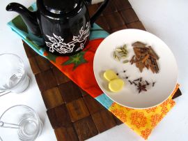 Homemade Masala Chai with Whole Spices